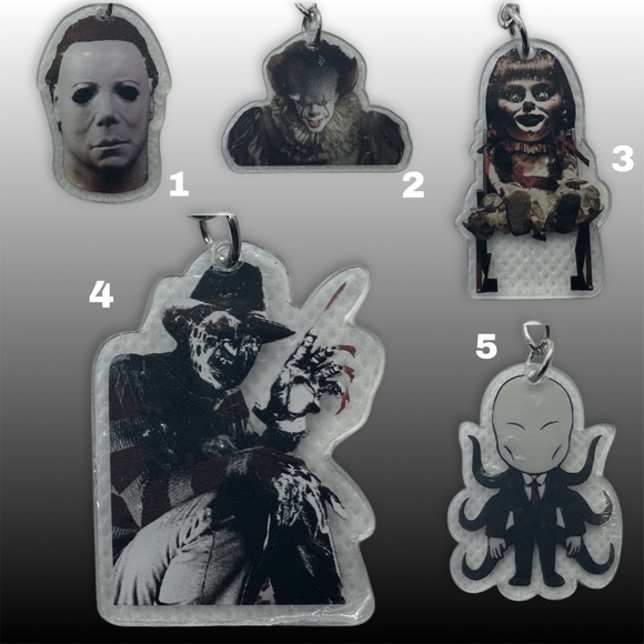 Classic Horror Keychains - Picture 3 of 8